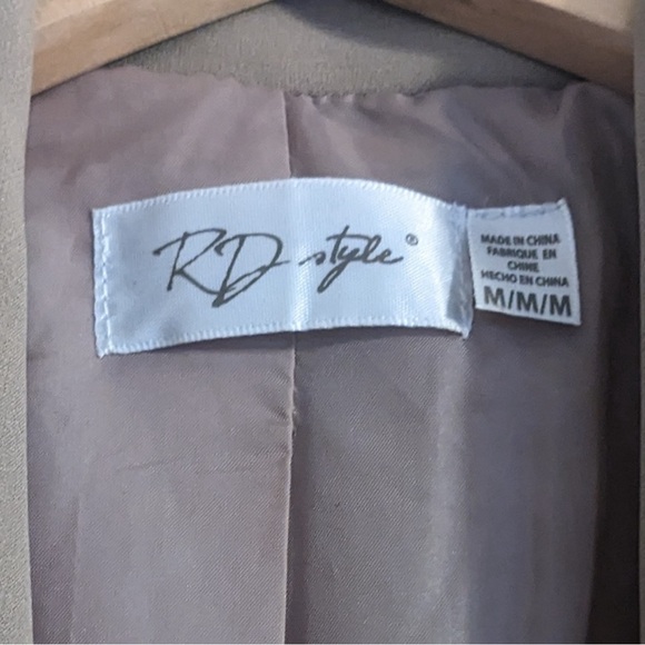 Oversized neutral versatile blazer jacket - camel colour- 4 season - Picture 4 of 4